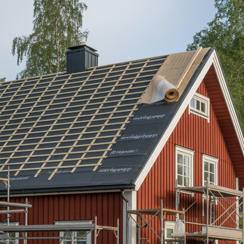 underlagspapp pa yttertak guide till val montering och pris